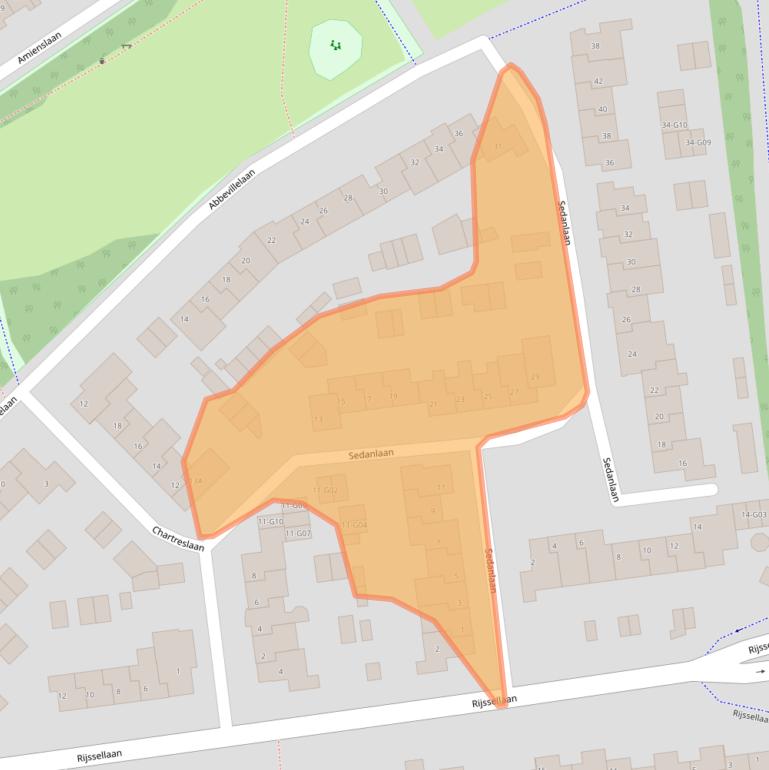 Kaart van postcodegebied 5627MS.