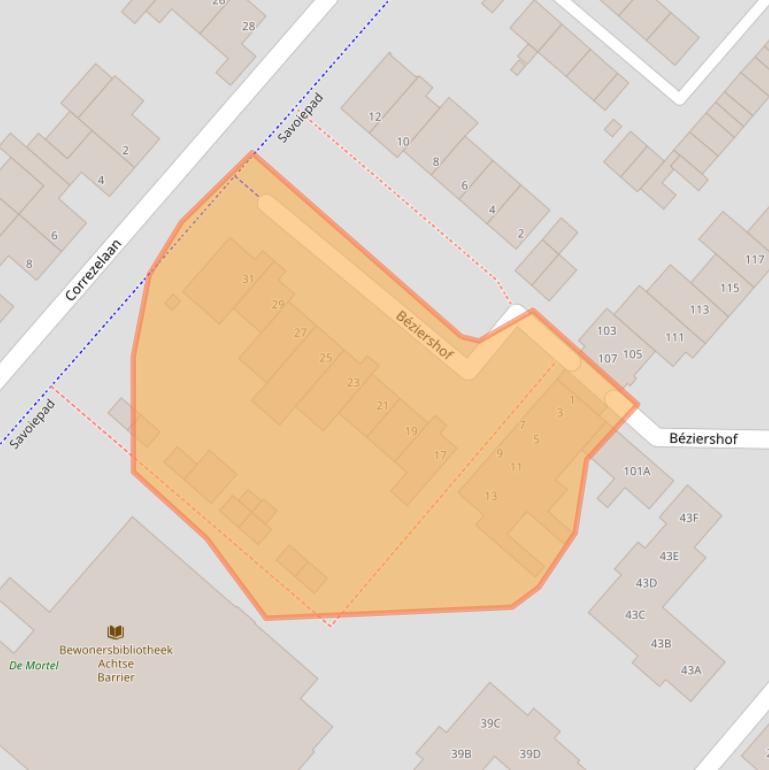 Kaart van postcodegebied 5627NR.