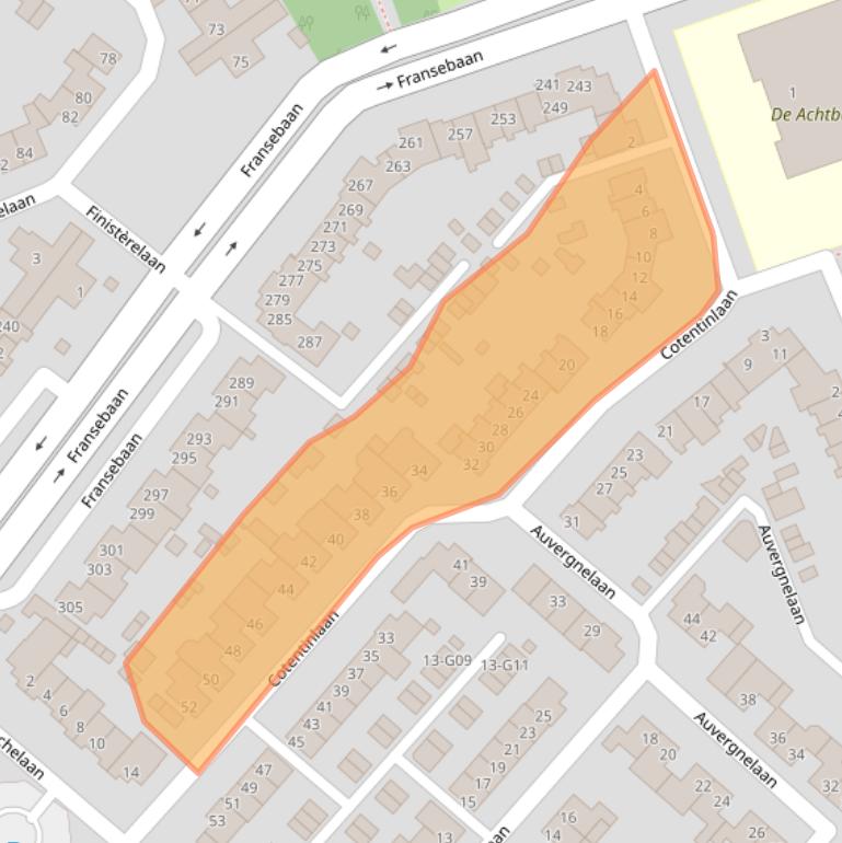 Kaart van postcodegebied 5627NW.