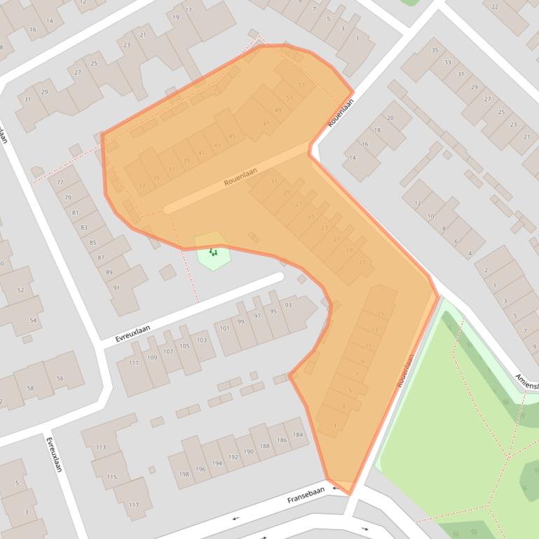 Kaart van postcodegebied 5627PC.