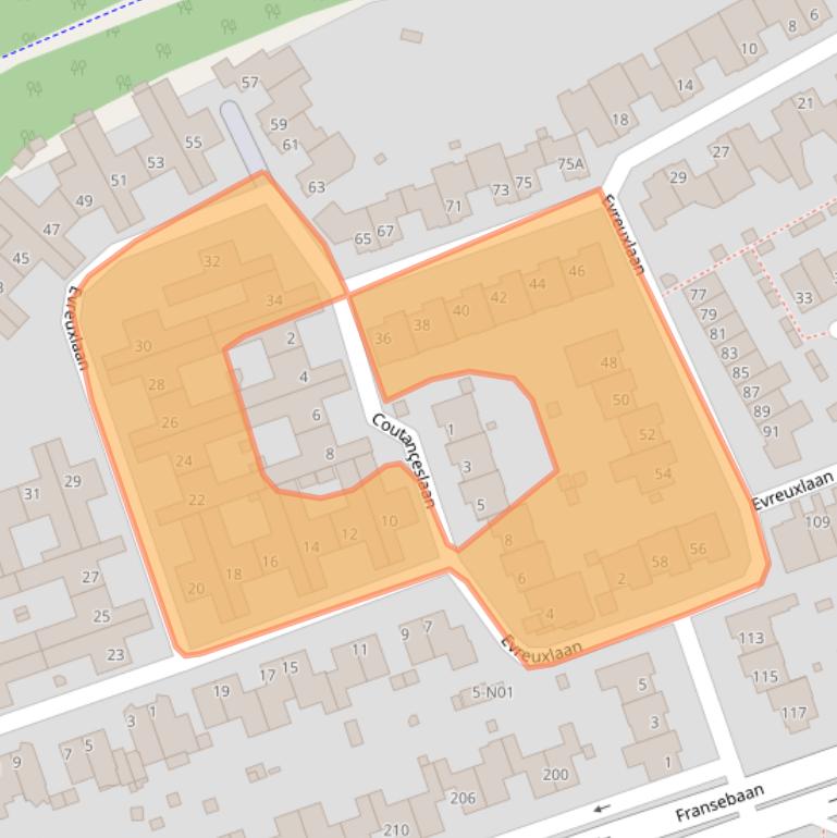 Kaart van postcodegebied 5627PV.