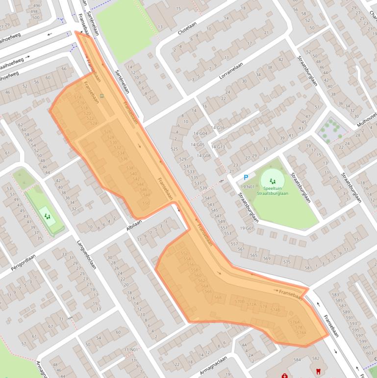 Kaart van postcodegebied 5627RC.