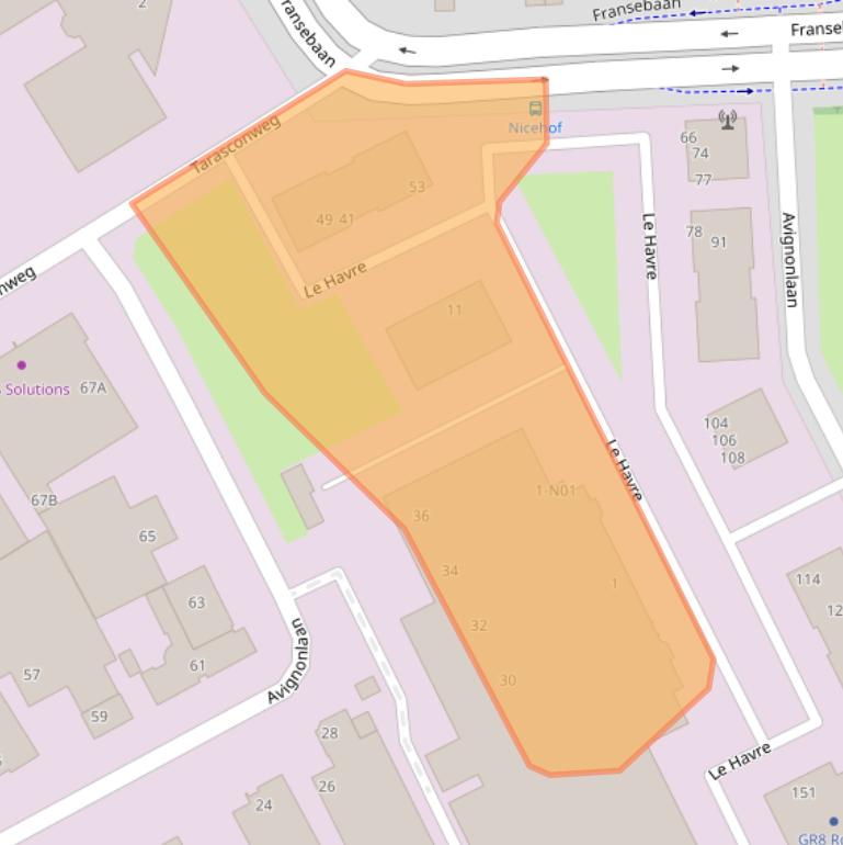 Kaart van postcodegebied 5627ST.