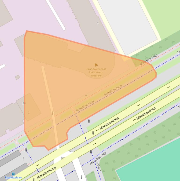 Kaart van postcodegebied 5627SX.