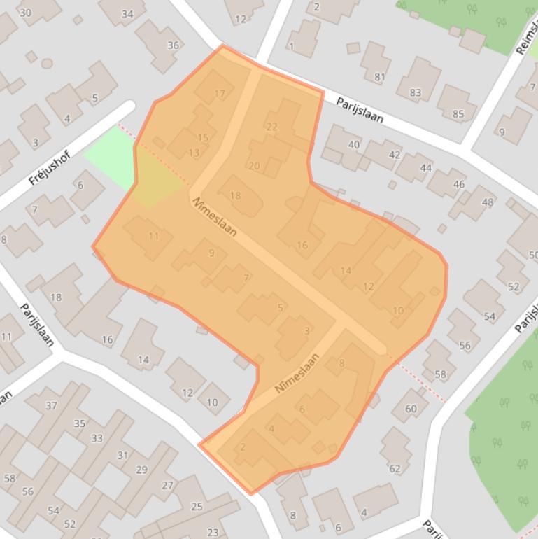 Kaart van postcodegebied 5627TN.