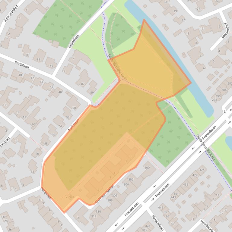 Kaart van postcodegebied 5627TZ.