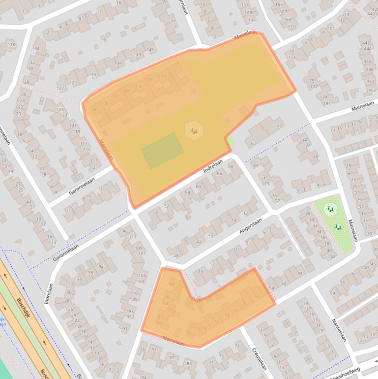 Kaart van postcodegebied 5627VG.