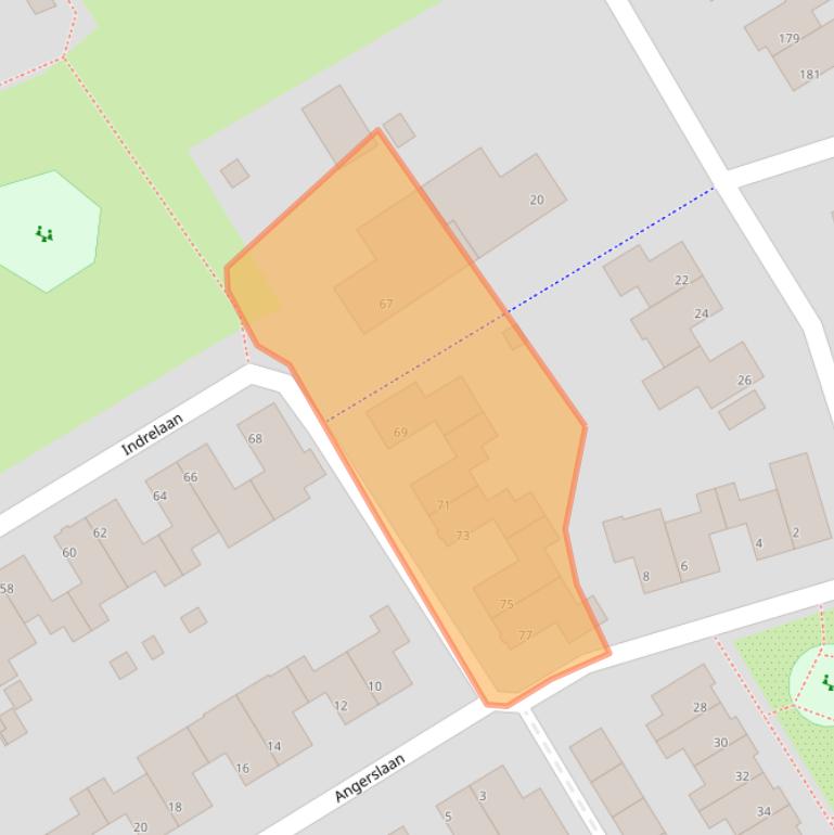 Kaart van postcodegebied 5627VL.