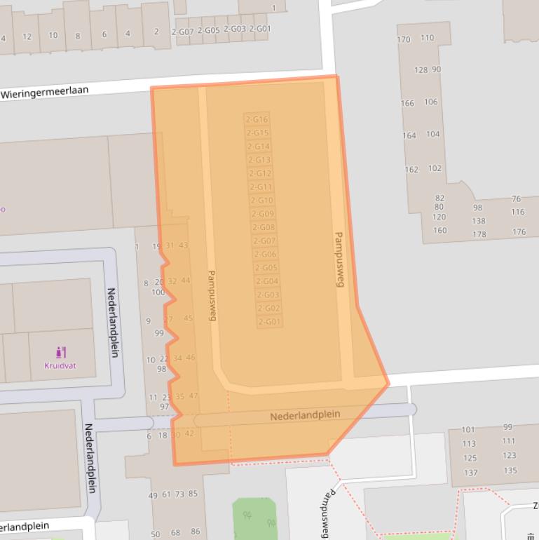 Kaart van postcodegebied 5628AE.