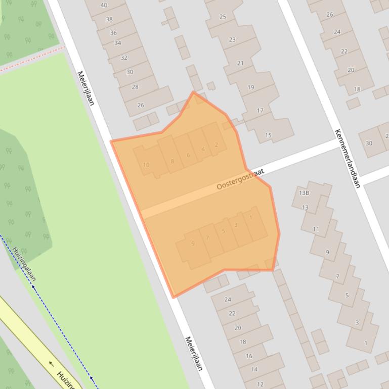 Kaart van postcodegebied 5628AS.
