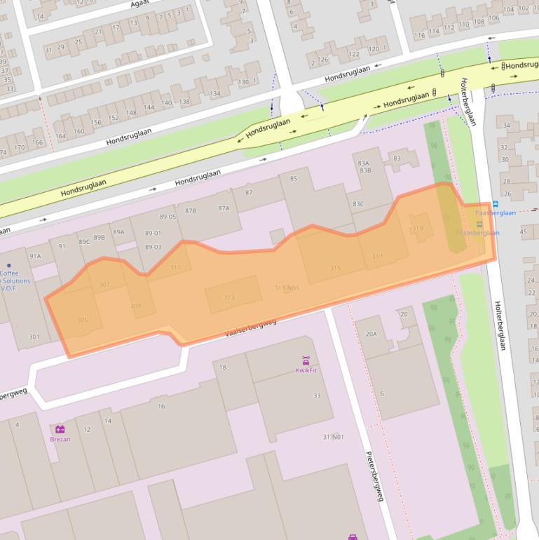 Kaart van postcodegebied 5628CH.