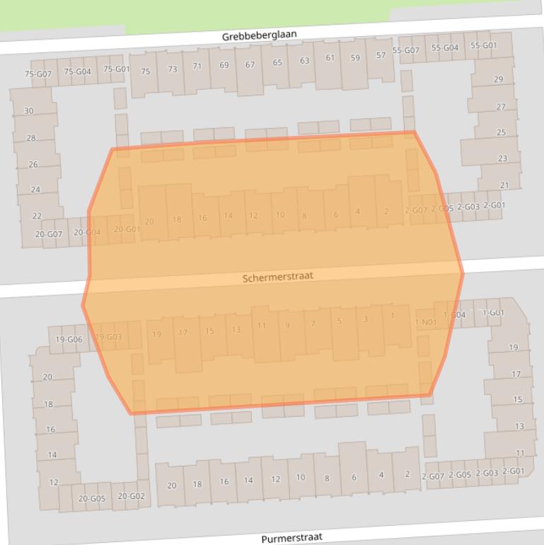 Kaart van postcodegebied 5628HD.