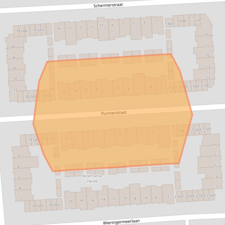 Kaart van postcodegebied 5628HE.