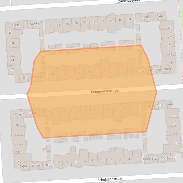 Kaart van postcodegebied 5628KM.