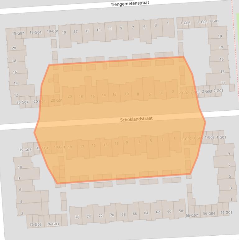 Kaart van postcodegebied 5628KN.