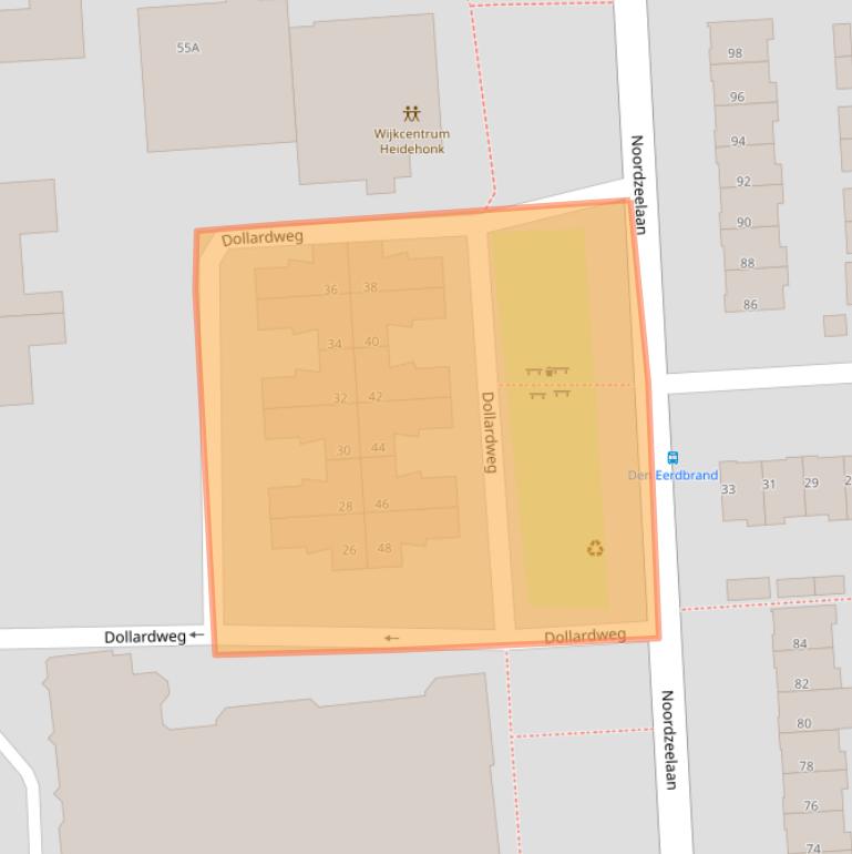 Kaart van postcodegebied 5628KT.