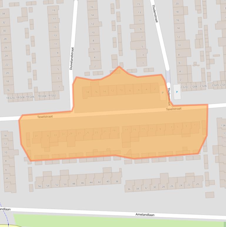 Kaart van postcodegebied 5628KV.