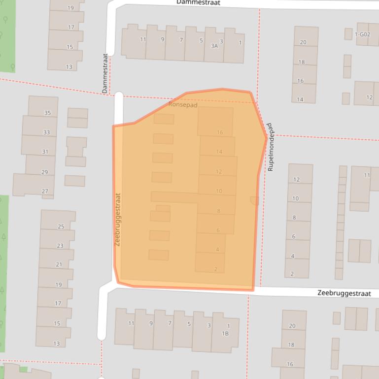 Kaart van postcodegebied 5628NJ.