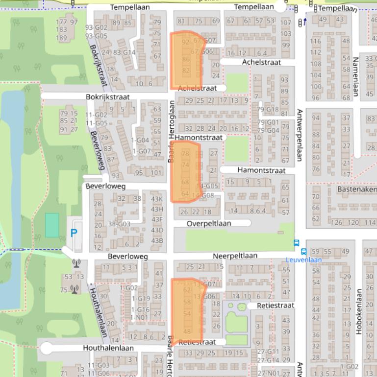 Kaart van postcodegebied 5628PR.