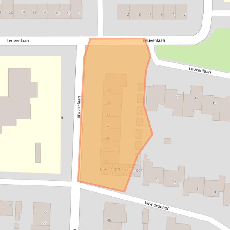 Kaart van postcodegebied 5628TD.