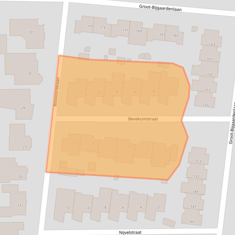 Kaart van postcodegebied 5628VM.