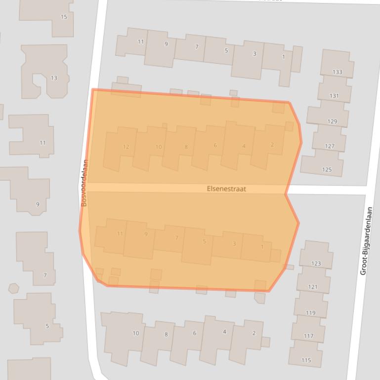 Kaart van postcodegebied 5628VR.
