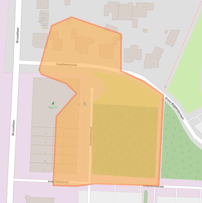 Kaart van postcodegebied 5628WC.