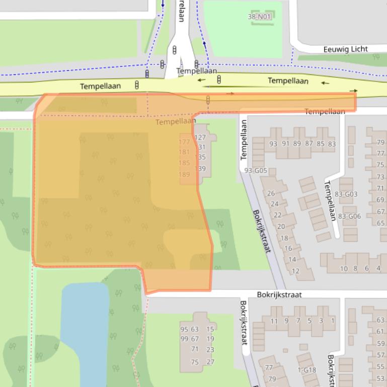 Kaart van postcodegebied 5628ZT.