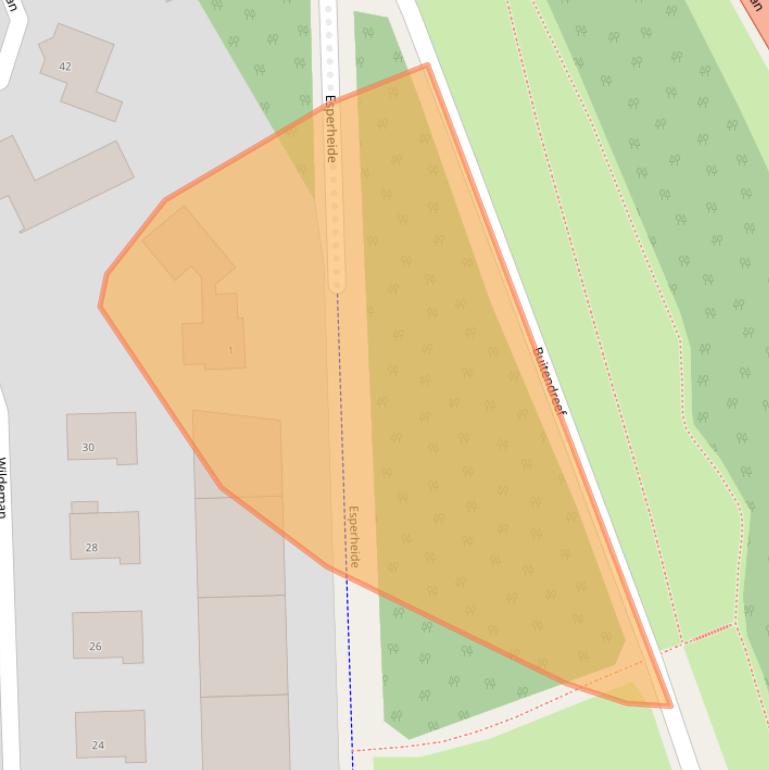 Kaart van postcodegebied 5629BB.