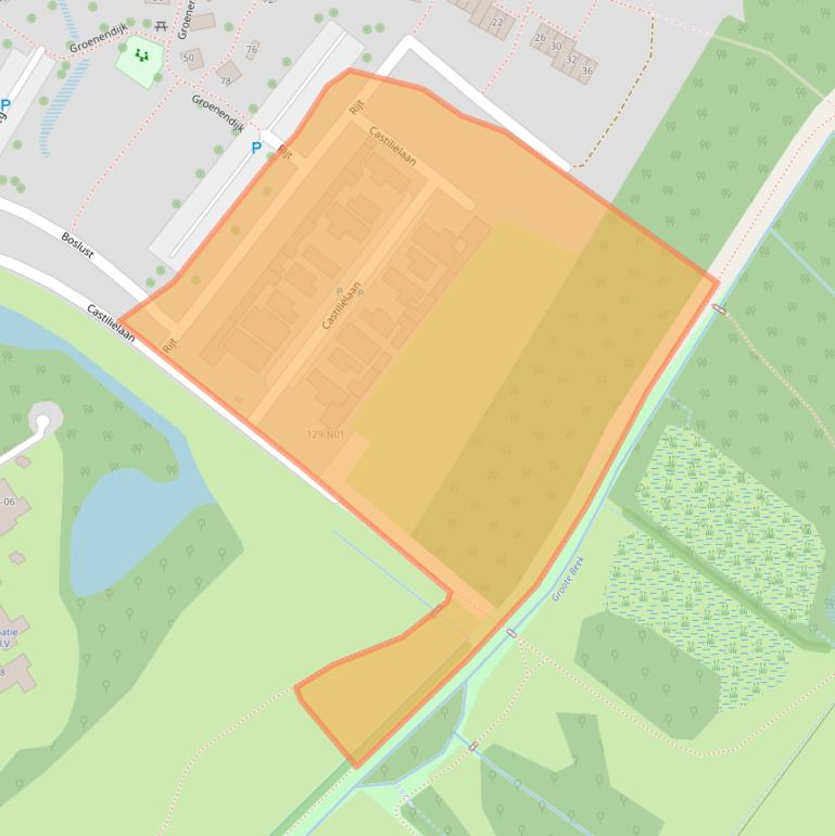 Kaart van postcodegebied 5629CG.