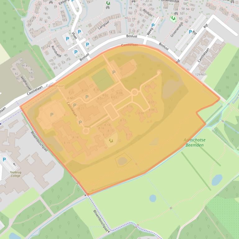 Kaart van postcodegebied 5629CH.
