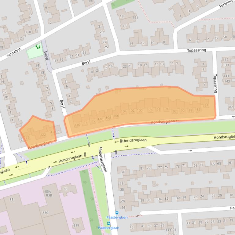 Kaart van postcodegebied 5629GB.