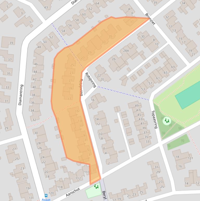 Kaart van postcodegebied 5629GH.