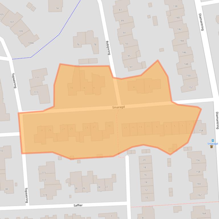 Kaart van postcodegebied 5629GM.
