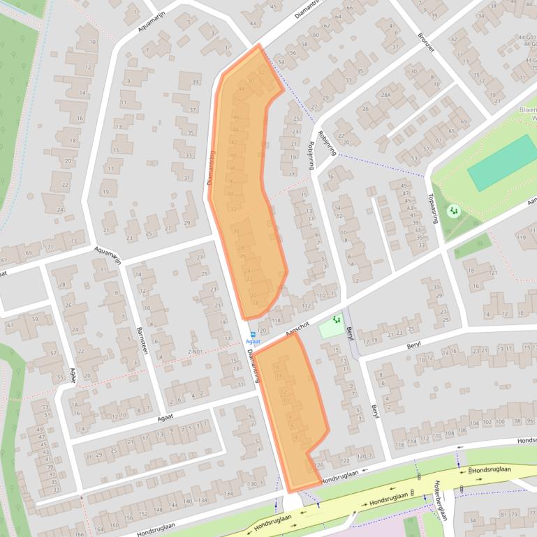 Kaart van postcodegebied 5629GR.