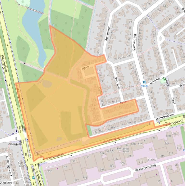 Kaart van postcodegebied 5629GV.