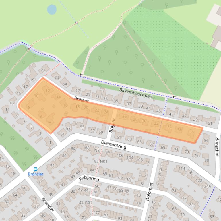 Kaart van postcodegebied 5629HG.