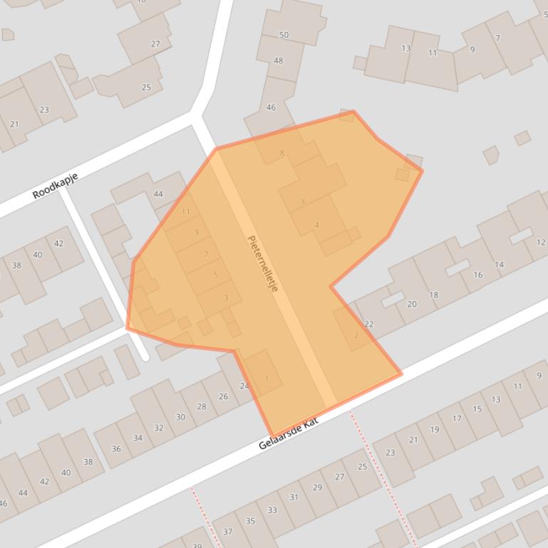 Kaart van postcodegebied 5629KG.