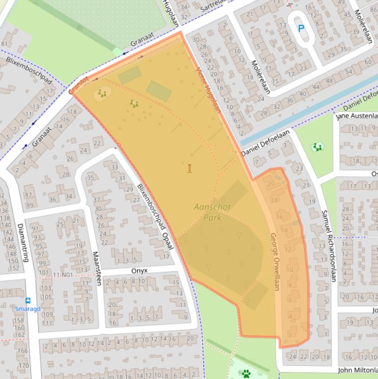 Kaart van postcodegebied 5629MN.