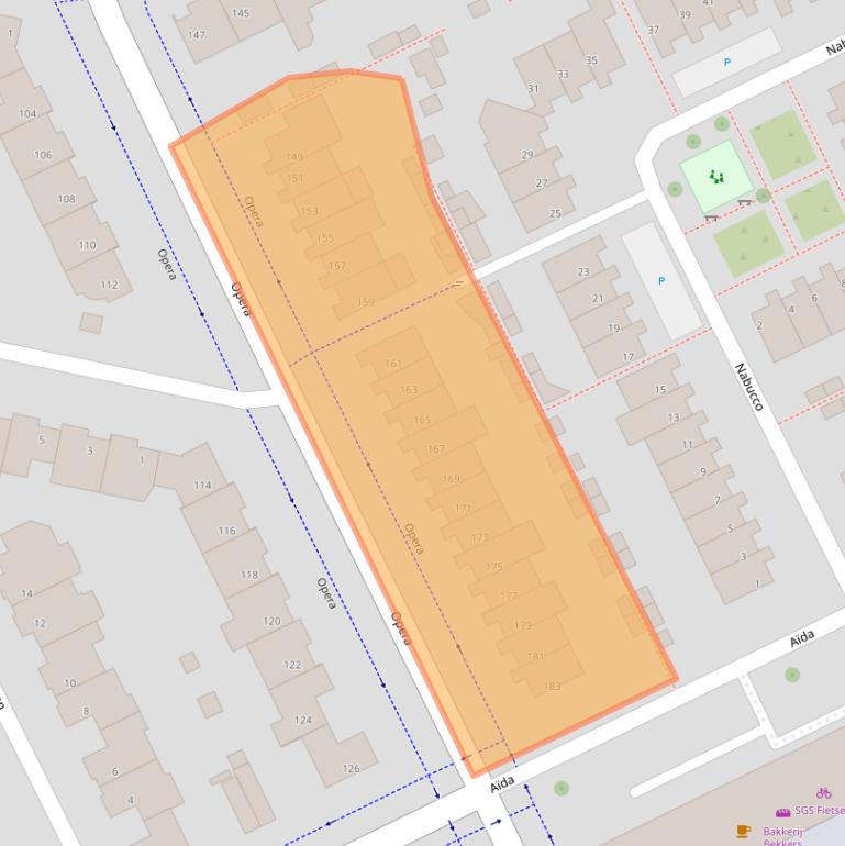 Kaart van postcodegebied 5629NV.