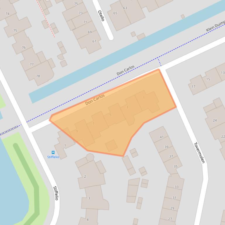 Kaart van postcodegebied 5629NW.