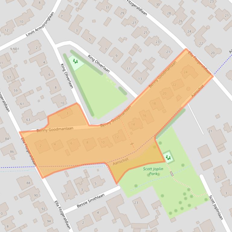 Kaart van postcodegebied 5629RJ.