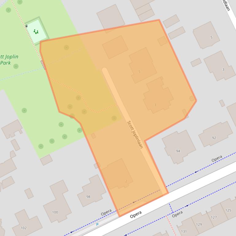 Kaart van postcodegebied 5629RK.