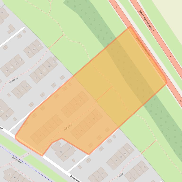 Kaart van postcodegebied 5629TE.