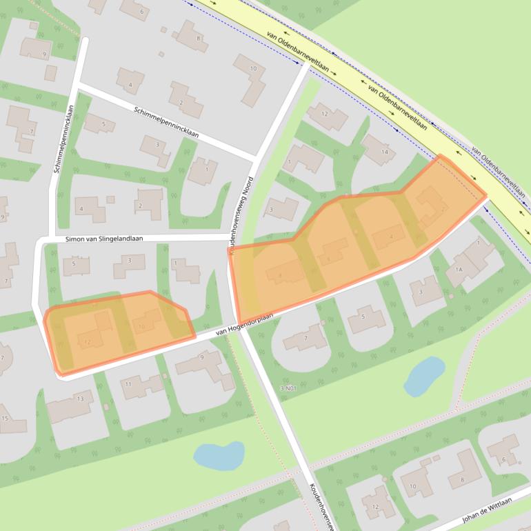 Kaart van postcodegebied 5631AK.