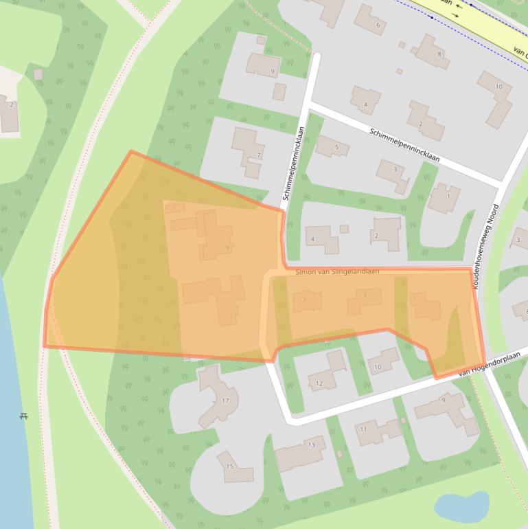 Kaart van postcodegebied 5631AL.