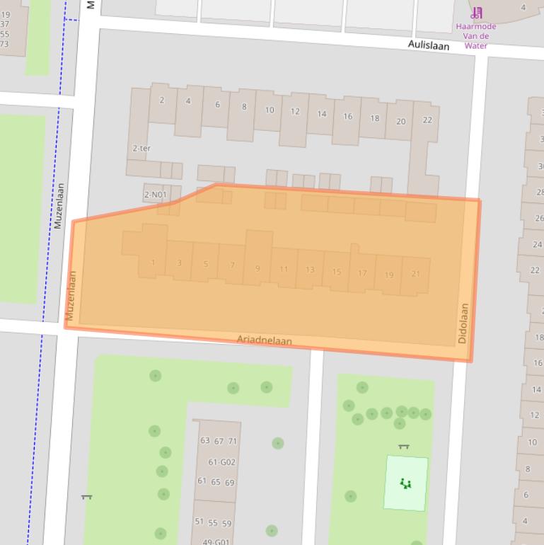 Kaart van postcodegebied 5631BJ.