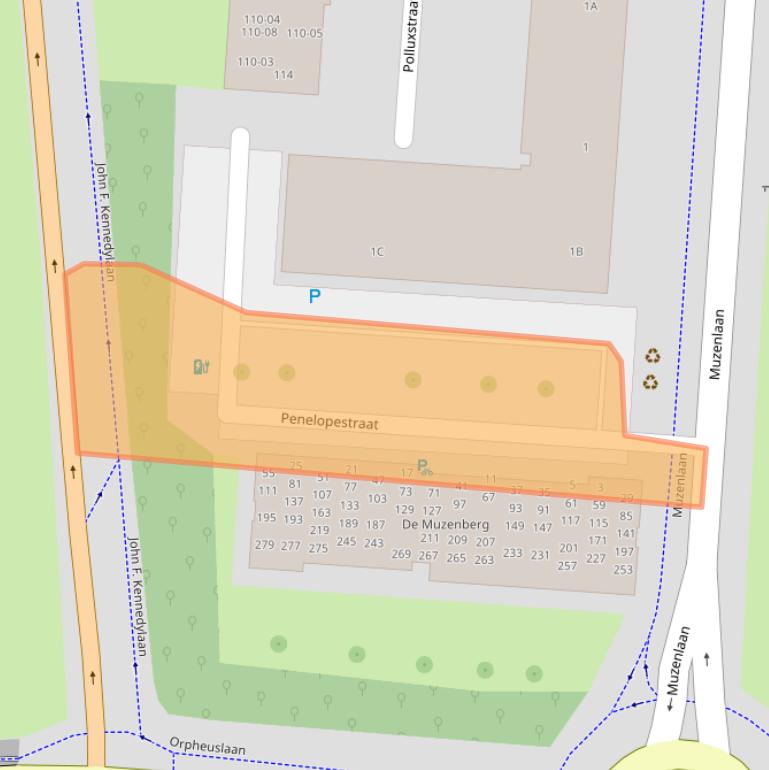 Kaart van postcodegebied 5631CH.