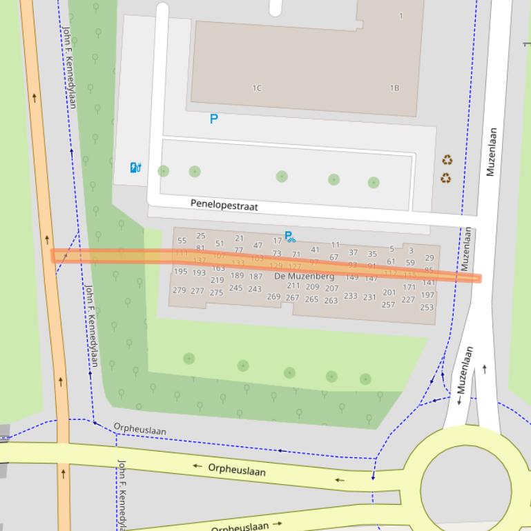 Kaart van postcodegebied 5631CK.