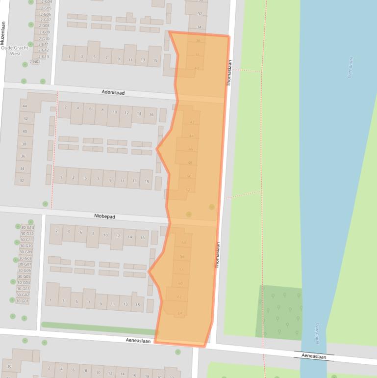 Kaart van postcodegebied 5631GM.